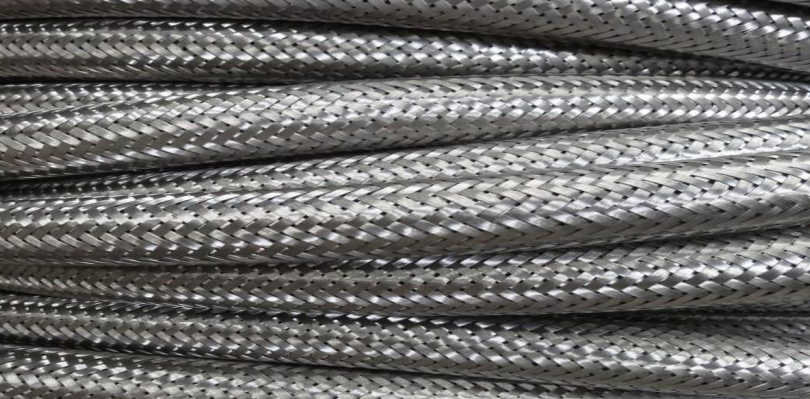 SS 304 Wire Braiding – Stainless Steel 304 Wire Braid Hose Reinforcement for Industrial Flexible Hoses, High Tensile Strength Corrosion Resistant
